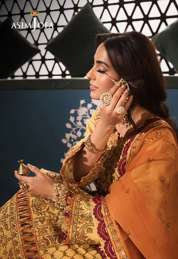 Asim Jofa | Fasana e Ishq Eid Luxury Lawn | AJFI-19 - by - Libasekhas UK - Registered Vendor of : Asim Jofa - 100% Original Designer Dresss