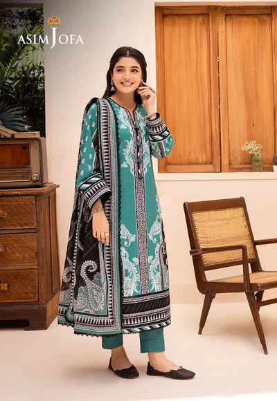 Asim Jofa | Prints Essentials | AJUB-03 - by - Libasekhas UK - Registered Vendor of : Asim Jofa - 100% Original Designer Dresss