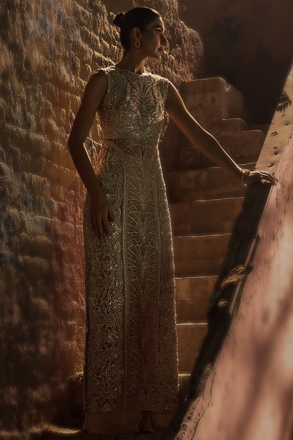 Erum Khan | Dazzling Fiesta | Daisy - by Libasekhas UK - Registered Vendor of : Erum Khan - 100% Original Designer Dress