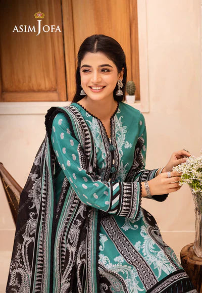 Asim Jofa | Prints Essentials | AJUB-03 - by - Libasekhas UK - Registered Vendor of : Asim Jofa - 100% Original Designer Dresss