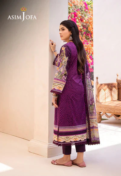 Asim Jofa | Prints Essentials | AJUB-10 - by - Libasekhas UK - Registered Vendor of : Asim Jofa - 100% Original Designer Dresss