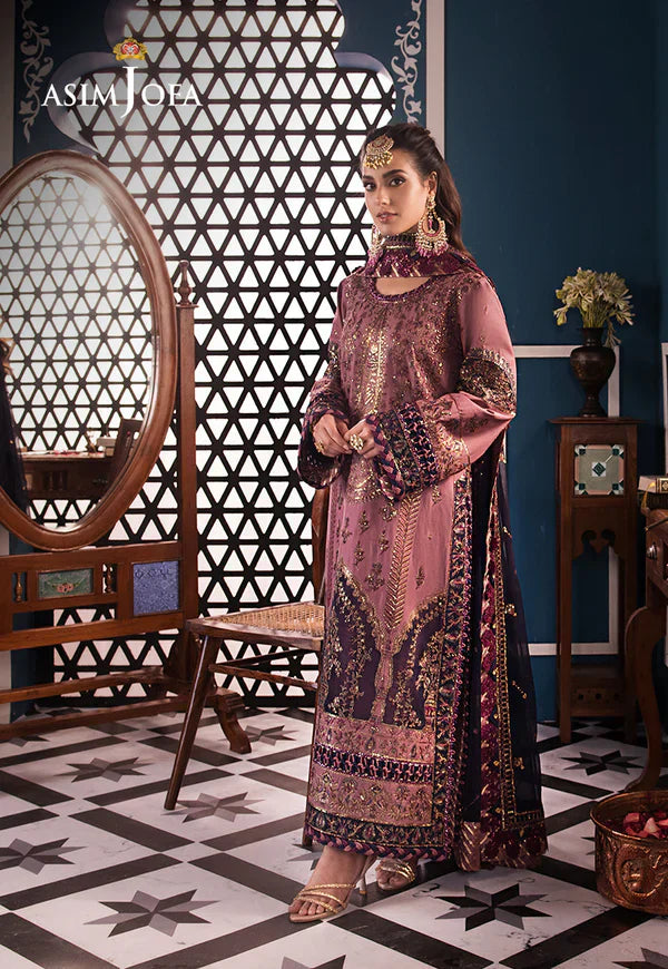 Asim Jofa | Fasana e Ishq Eid Luxury Lawn | AJFI-22 - by - Libasekhas UK - Registered Vendor of : Asim Jofa - 100% Original Designer Dresss