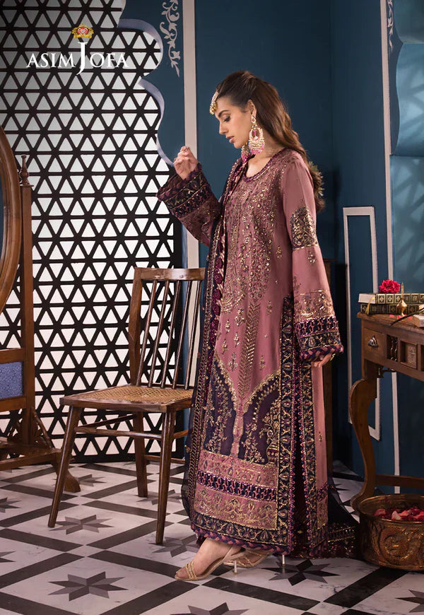 Asim Jofa | Fasana e Ishq Eid Luxury Lawn | AJFI-22 - by - Libasekhas UK - Registered Vendor of : Asim Jofa - 100% Original Designer Dresss