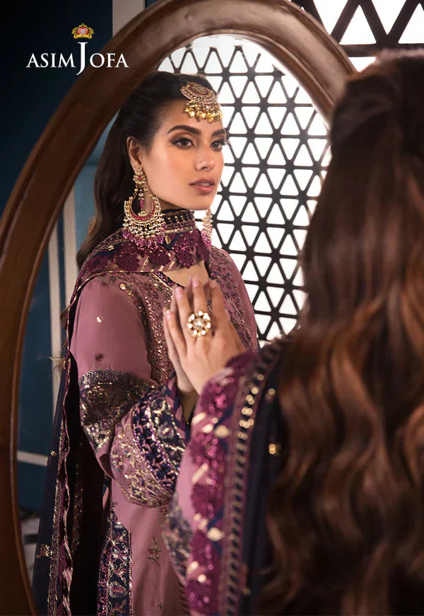 Asim Jofa | Fasana e Ishq Eid Luxury Lawn | AJFI-22 - by - Libasekhas UK - Registered Vendor of : Asim Jofa - 100% Original Designer Dresss