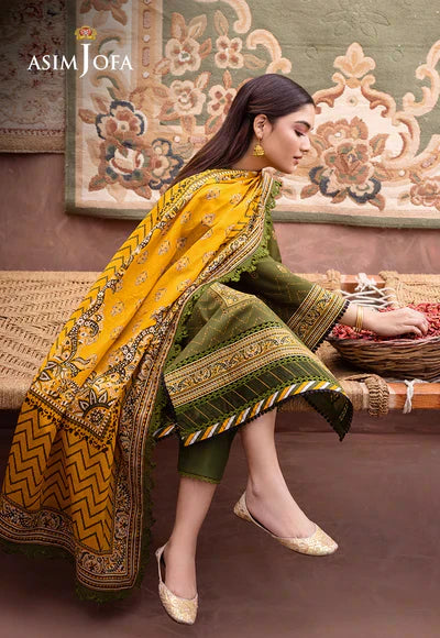 Asim Jofa | Prints Essentials | AJUB-01 - by - Libasekhas UK - Registered Vendor of : Asim Jofa - 100% Original Designer Dresss
