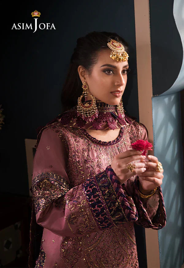 Asim Jofa | Fasana e Ishq Eid Luxury Lawn | AJFI-22 - by - Libasekhas UK - Registered Vendor of : Asim Jofa - 100% Original Designer Dresss