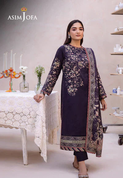 Asim Jofa | Prints Essentials | AJUB-08 - by - Libasekhas UK - Registered Vendor of : Asim Jofa - 100% Original Designer Dresss