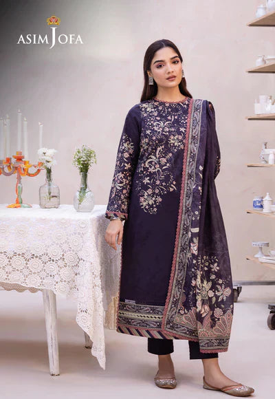 Asim Jofa | Prints Essentials | AJUB-08 - by - Libasekhas UK - Registered Vendor of : Asim Jofa - 100% Original Designer Dresss