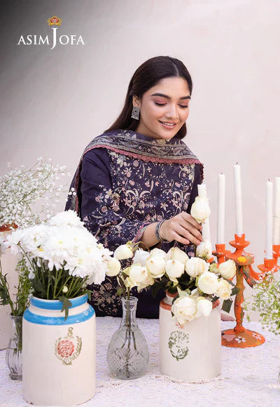Asim Jofa | Prints Essentials | AJUB-08 - by - Libasekhas UK - Registered Vendor of : Asim Jofa - 100% Original Designer Dresss