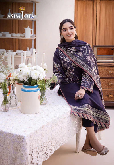 Asim Jofa | Prints Essentials | AJUB-08 - by - Libasekhas UK - Registered Vendor of : Asim Jofa - 100% Original Designer Dresss
