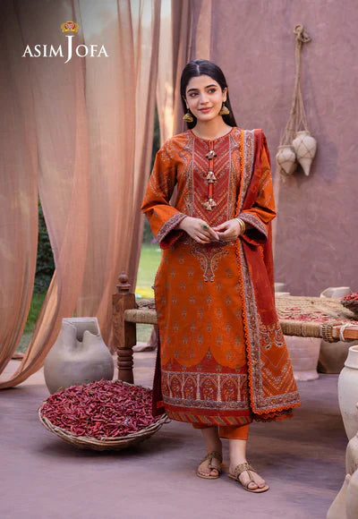 Asim Jofa | Prints Essentials | AJUB-07 - by - Libasekhas UK - Registered Vendor of : Asim Jofa - 100% Original Designer Dresss
