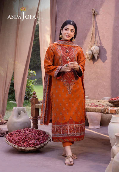 Asim Jofa | Prints Essentials | AJUB-07 - by - Libasekhas UK - Registered Vendor of : Asim Jofa - 100% Original Designer Dresss