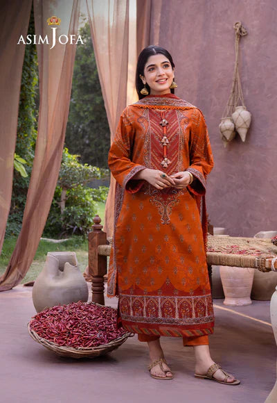 Asim Jofa | Prints Essentials | AJUB-07 - by - Libasekhas UK - Registered Vendor of : Asim Jofa - 100% Original Designer Dresss