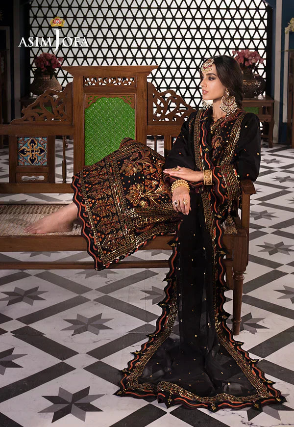 Asim Jofa | Fasana e Ishq Eid Luxury Lawn | AJFI-05 - by - Libasekhas UK - Registered Vendor of : Asim Jofa - 100% Original Designer Dresss