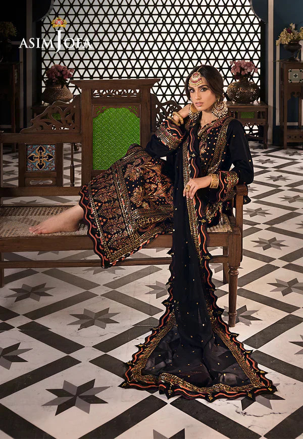 Asim Jofa | Fasana e Ishq Eid Luxury Lawn | AJFI-05 - by - Libasekhas UK - Registered Vendor of : Asim Jofa - 100% Original Designer Dresss