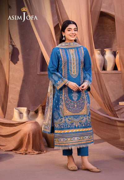 Asim Jofa | Prints Essentials | AJUB-16 - by - Libasekhas UK - Registered Vendor of : Asim Jofa - 100% Original Designer Dresss