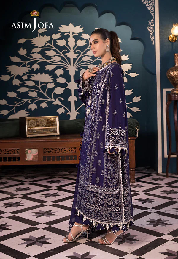 Asim Jofa | Fasana e Ishq Eid Luxury Lawn | AJFI-25 - by - Libasekhas UK - Registered Vendor of : Asim Jofa - 100% Original Designer Dresss