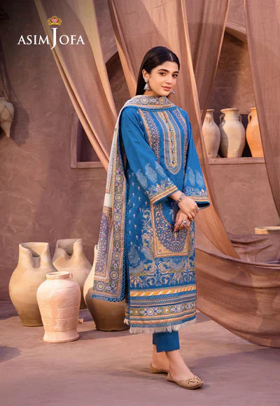 Asim Jofa | Prints Essentials | AJUB-16 - by - Libasekhas UK - Registered Vendor of : Asim Jofa - 100% Original Designer Dresss