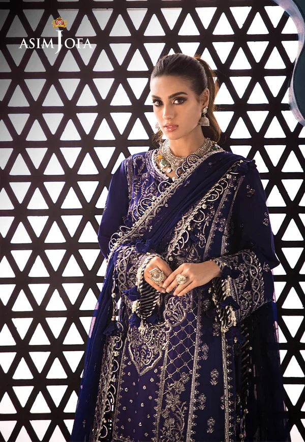Asim Jofa | Fasana e Ishq Eid Luxury Lawn | AJFI-25 - by - Libasekhas UK - Registered Vendor of : Asim Jofa - 100% Original Designer Dresss