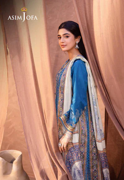 Asim Jofa | Prints Essentials | AJUB-16 - by - Libasekhas UK - Registered Vendor of : Asim Jofa - 100% Original Designer Dresss