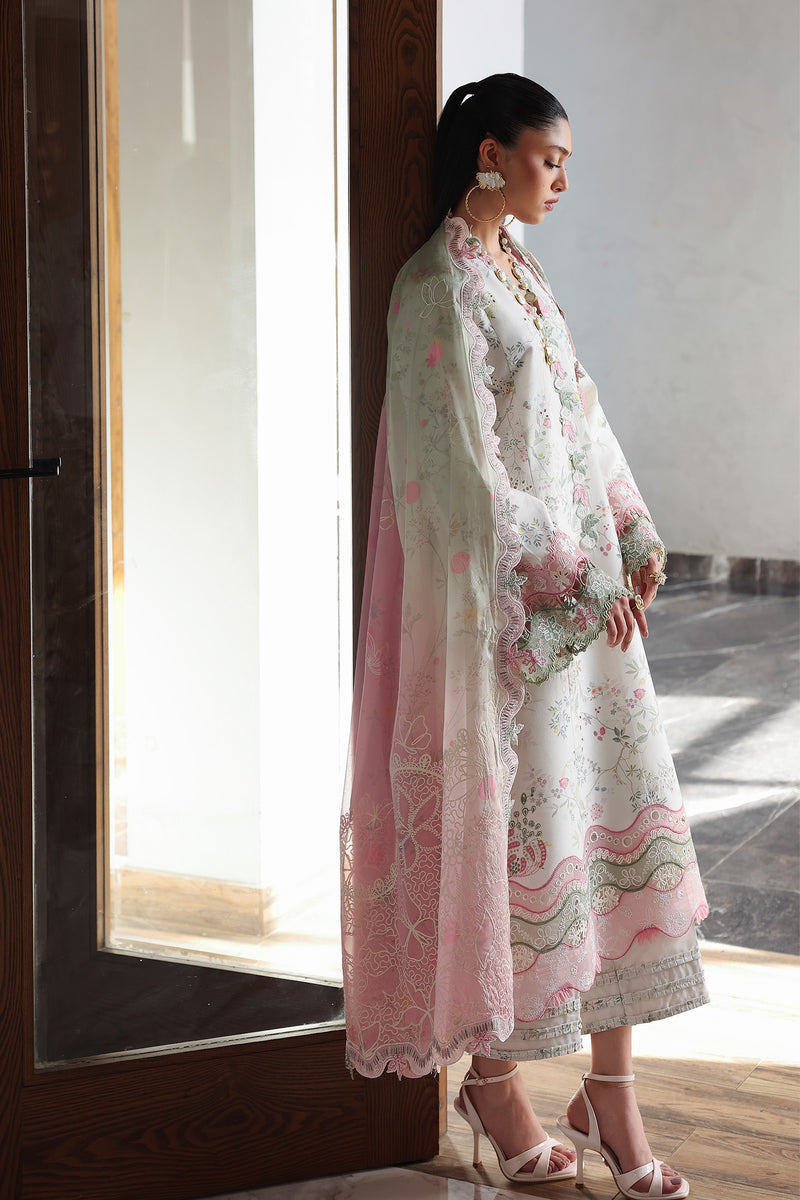 Qalamkar | Q Line Lawn 26 | QKL-09 SIAA - by Libasekhas UK - Registered Vendor of : Qalamkar - 100% Original Designer Dress