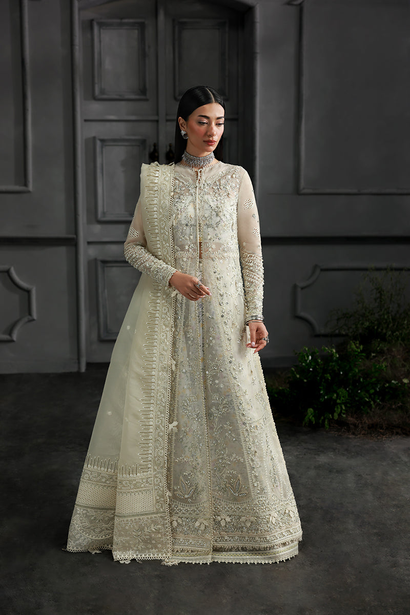 Qalamkar | Elirah Formals 25 | MF-06 IVARA - by Libasekhas UK - Registered Vendor of : Qalamkar - 100% Original Designer Dress