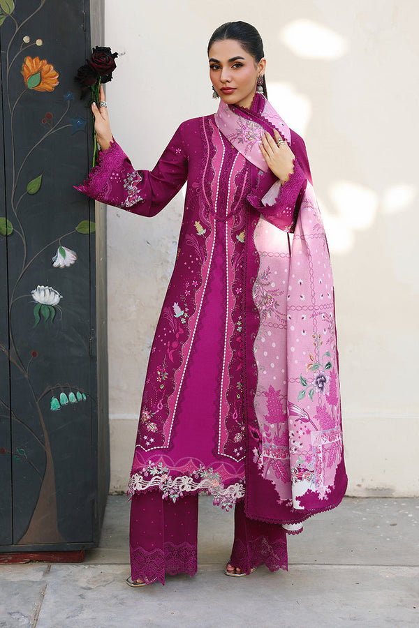 Qalamkar | QPrints Winter 25 | QW-01 (B) JORIS - by Libasekhas UK - Registered Vendor of : Qalamkar - 100% Original Designer Dress