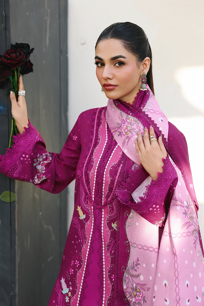 Qalamkar | QPrints Winter 25 | QW-01 (B) JORIS - by Libasekhas UK - Registered Vendor of : Qalamkar - 100% Original Designer Dress