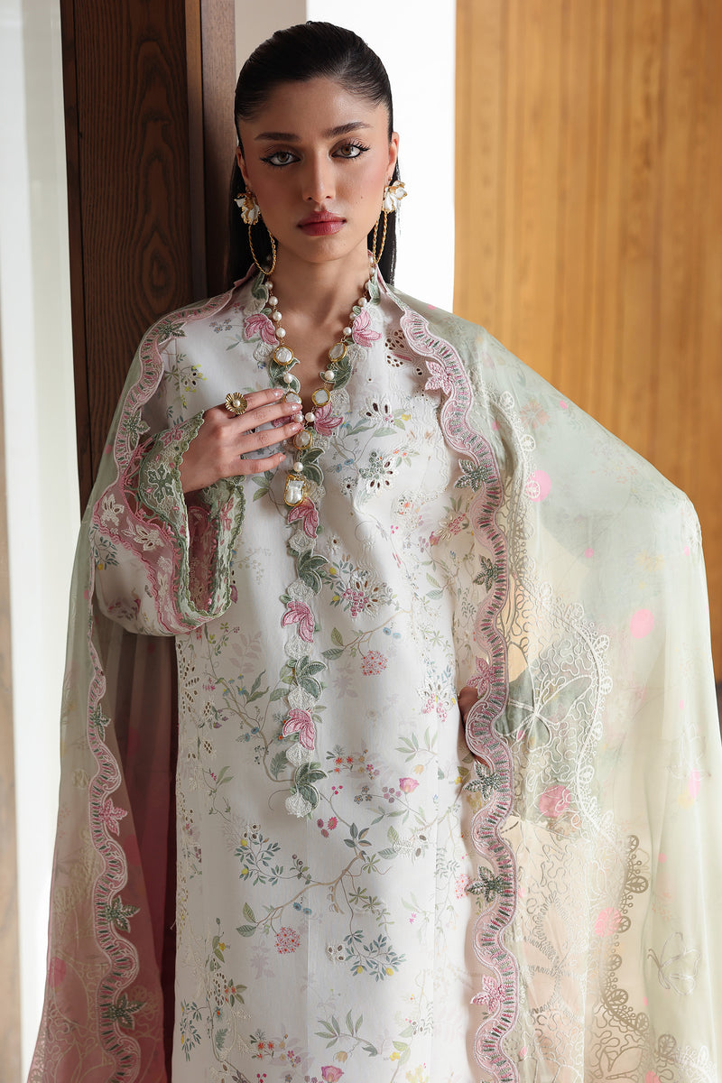 Qalamkar | Q Line Lawn 26 | QKL-09 SIAA - by Libasekhas UK - Registered Vendor of : Qalamkar - 100% Original Designer Dress