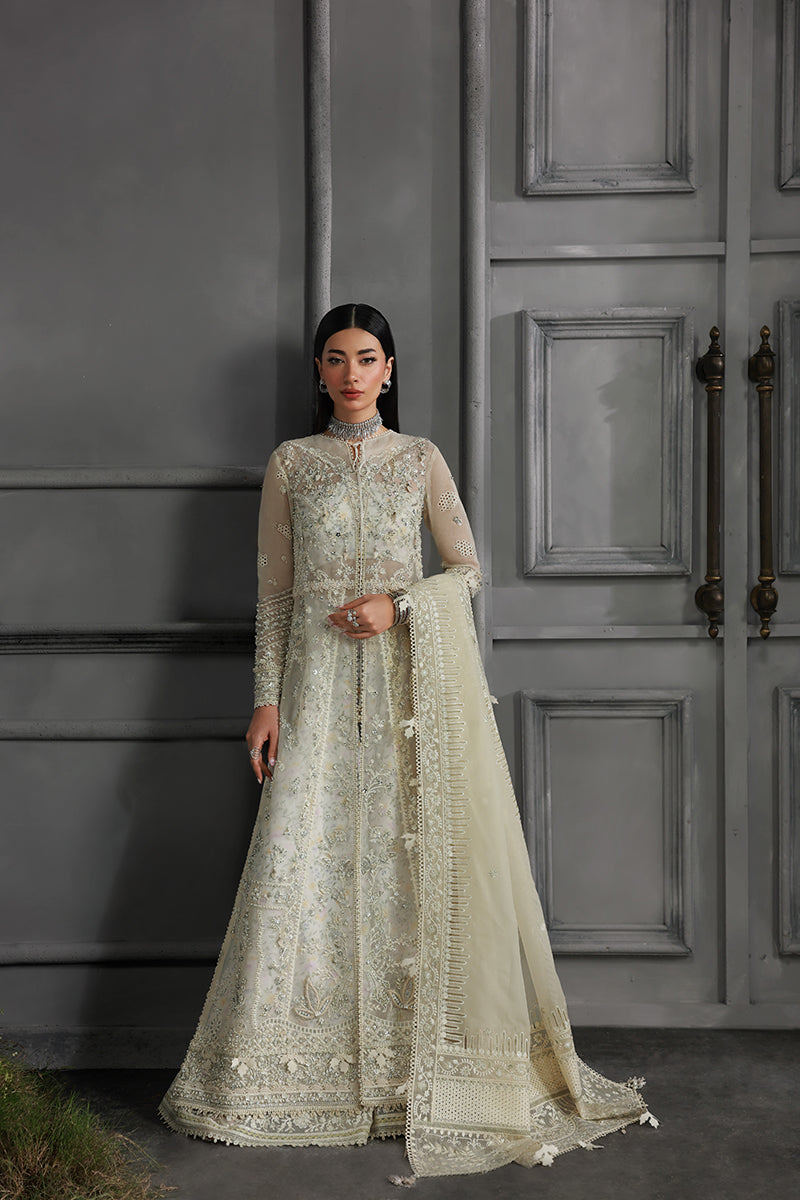 Qalamkar | Elirah Formals 25 | MF-06 IVARA - by Libasekhas UK - Registered Vendor of : Qalamkar - 100% Original Designer Dress