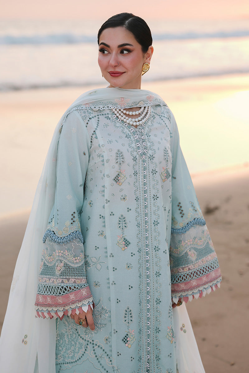 Qalamkar | Sahil Luxury Lawn 26 | SA-05 AYRA - by Libasekhas UK - Registered Vendor of : Qalamkar - 100% Original Designer Dress