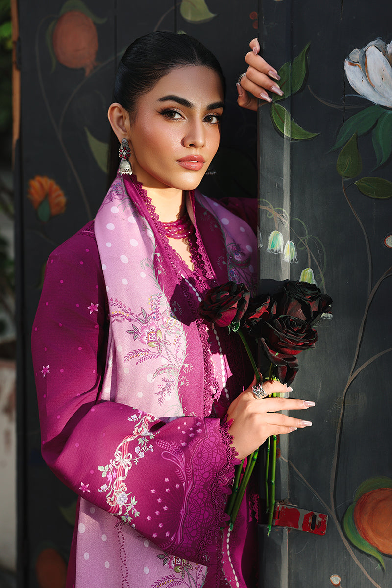 Qalamkar | QPrints Winter 25 | QW-01 (B) JORIS - by Libasekhas UK - Registered Vendor of : Qalamkar - 100% Original Designer Dress