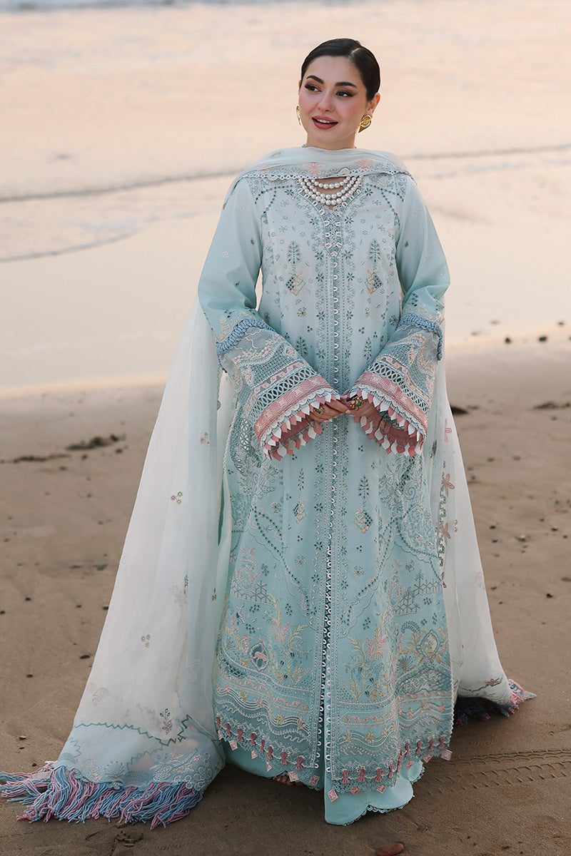 Qalamkar | Sahil Luxury Lawn 26 | SA-05 AYRA - by Libasekhas UK - Registered Vendor of : Qalamkar - 100% Original Designer Dress