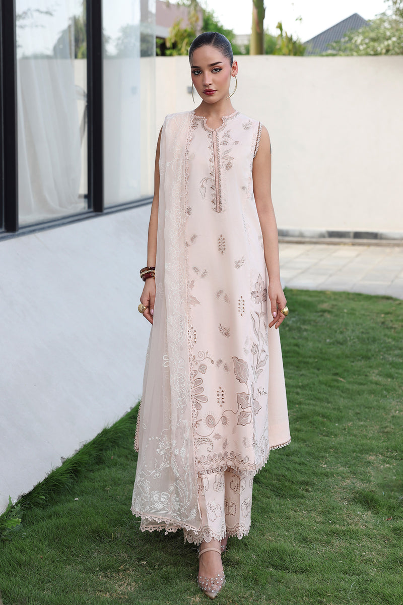 Qalamkar | Q Line Lawn 26 | QKL-10 MILA - by Libasekhas UK - Registered Vendor of : Qalamkar - 100% Original Designer Dress