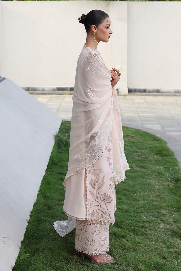 Qalamkar | Q Line Lawn 26 | QKL-10 MILA - by Libasekhas UK - Registered Vendor of : Qalamkar - 100% Original Designer Dress