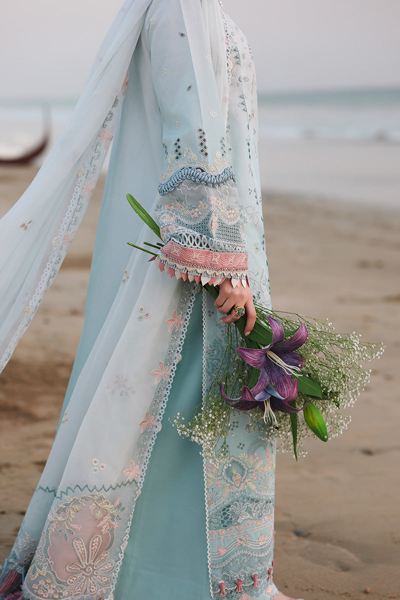 Qalamkar | Sahil Luxury Lawn 26 | SA-05 AYRA - by Libasekhas UK - Registered Vendor of : Qalamkar - 100% Original Designer Dress