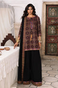 Charizma | Festive Pret | 3-Pcs Embroidered Raw Silk CMA-6-327 - by Libasekhas UK - Registered Vendor of : Charizma - 100% Original Designer Dress