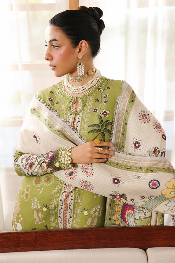 Qalamkar | QPrints Winter 25 | QW-07 (B) TAHLIA - by Libasekhas UK - Registered Vendor of : Qalamkar - 100% Original Designer Dress