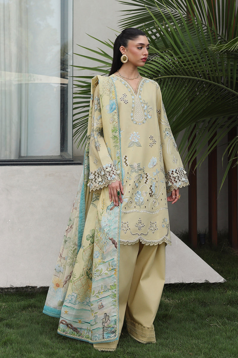 Qalamkar | Q Line Lawn 26 | QKL-11 MEIRA - by Libasekhas UK - Registered Vendor of : Qalamkar - 100% Original Designer Dress