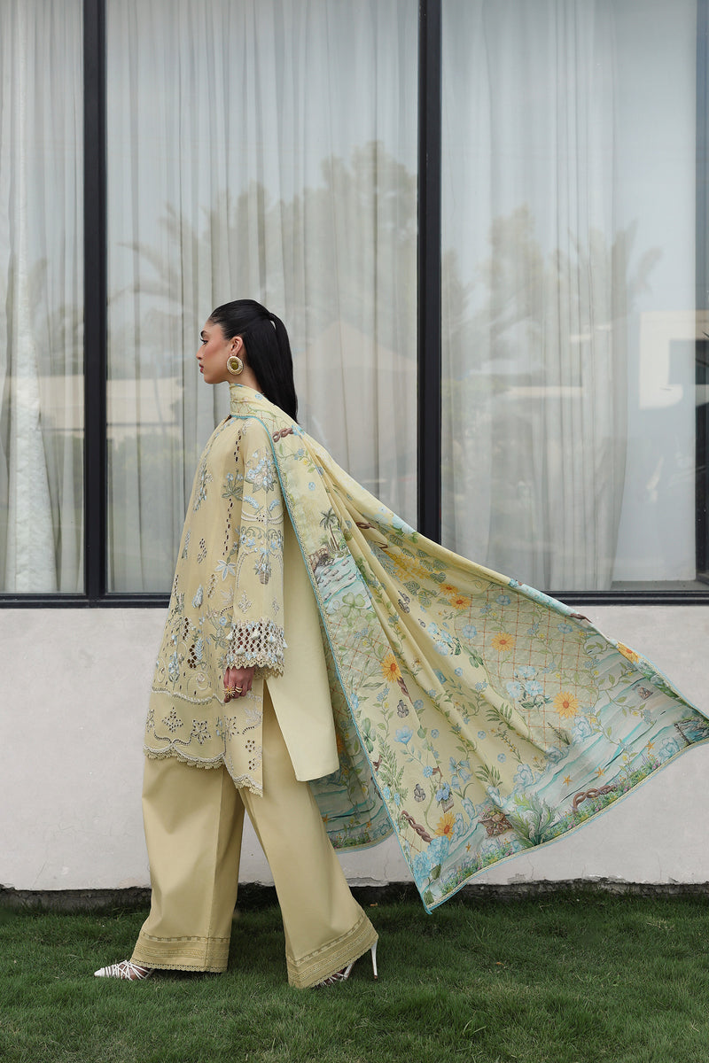 Qalamkar | Q Line Lawn 26 | QKL-11 MEIRA - by Libasekhas UK - Registered Vendor of : Qalamkar - 100% Original Designer Dress
