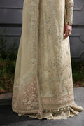 Qalamkar | Elirah Formals 25 | MF-04 IVORY GRACE - by Libasekhas UK - Registered Vendor of : Qalamkar - 100% Original Designer Dress