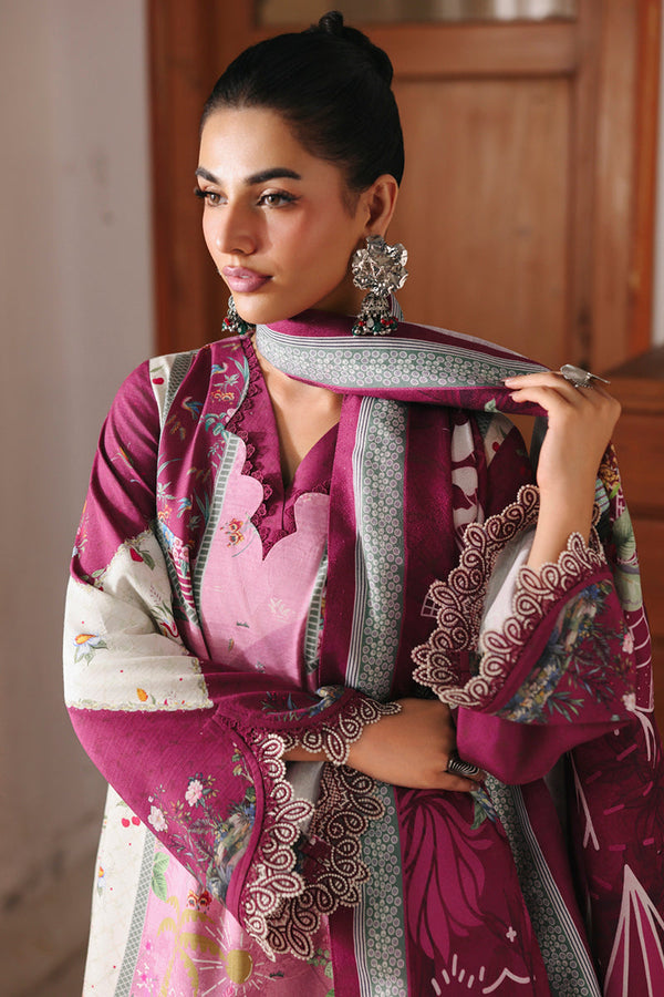 Qalamkar | QPrints Winter 25 | QW-10 (B) KENNA - by Libasekhas UK - Registered Vendor of : Qalamkar - 100% Original Designer Dress