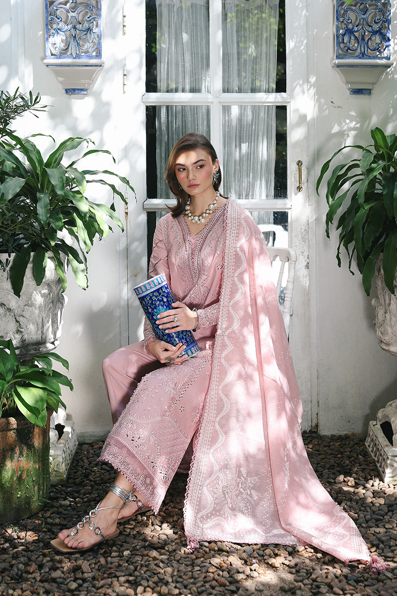 Qalamkar | Q Line Lawn Drop | RP-06 NOORE - by Libasekhas UK - Registered Vendor of : Qalamkar - 100% Original Designer Dress