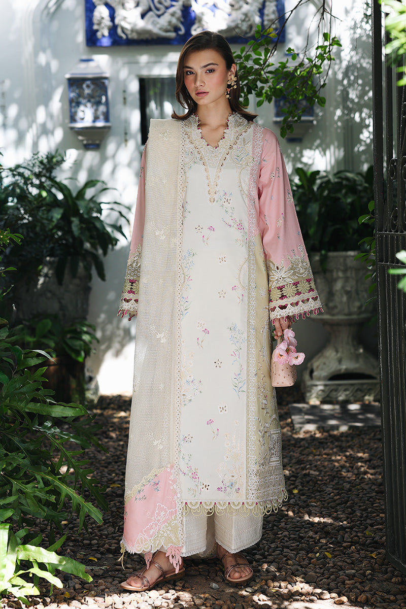 Qalamkar | Q Line Lawn Drop | RP-02 AYLIN - by Libasekhas UK - Registered Vendor of : Qalamkar - 100% Original Designer Dress