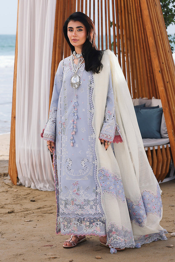 Qalamkar | Sahil Luxury Lawn 26 | SA-08 ZAYNA - by Libasekhas UK - Registered Vendor of : Qalamkar - 100% Original Designer Dress