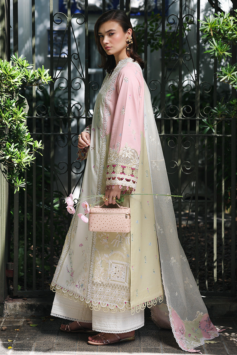 Qalamkar | Q Line Lawn Drop | RP-02 AYLIN - by Libasekhas UK - Registered Vendor of : Qalamkar - 100% Original Designer Dress