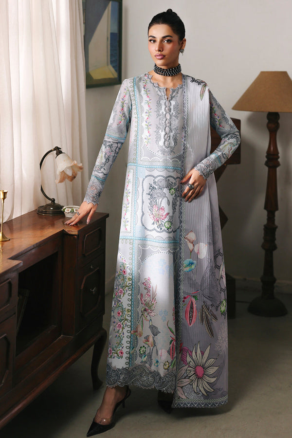 Qalamkar | QPrints Winter 25 | QW-08 (A) MARLA - by Libasekhas UK - Registered Vendor of : Qalamkar - 100% Original Designer Dress