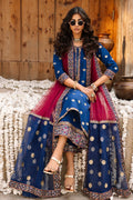 Charizma | Festive Pret | 3-PC Embroidered Raw-Silk CMA-6-323 - by Libasekhas UK - Registered Vendor of : Charizma - 100% Original Designer Dress