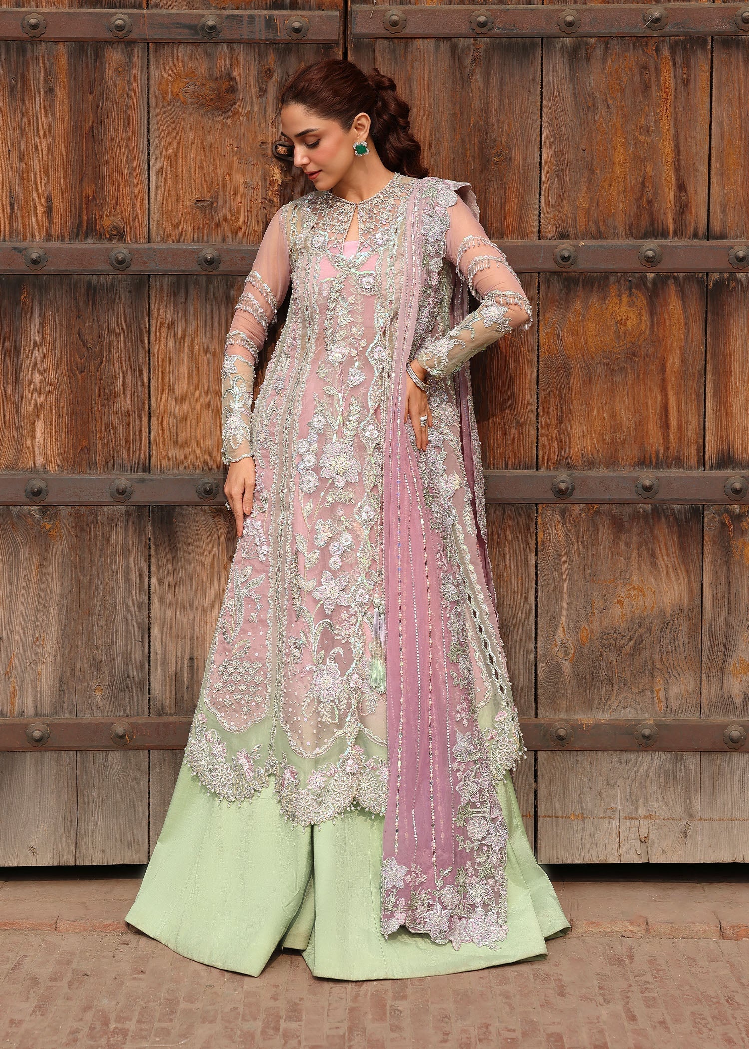 Crimson | Jhilmil Wedding Formals | TILSAM - by Libasekhas UK - Registered Vendor of : Crimson - 100% Original Designer Dress