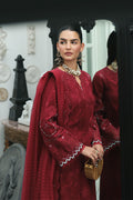 Qalamkar | Q Line Lawn Drop | RP-16 QISTAH - by Libasekhas UK - Registered Vendor of : Qalamkar - 100% Original Designer Dress